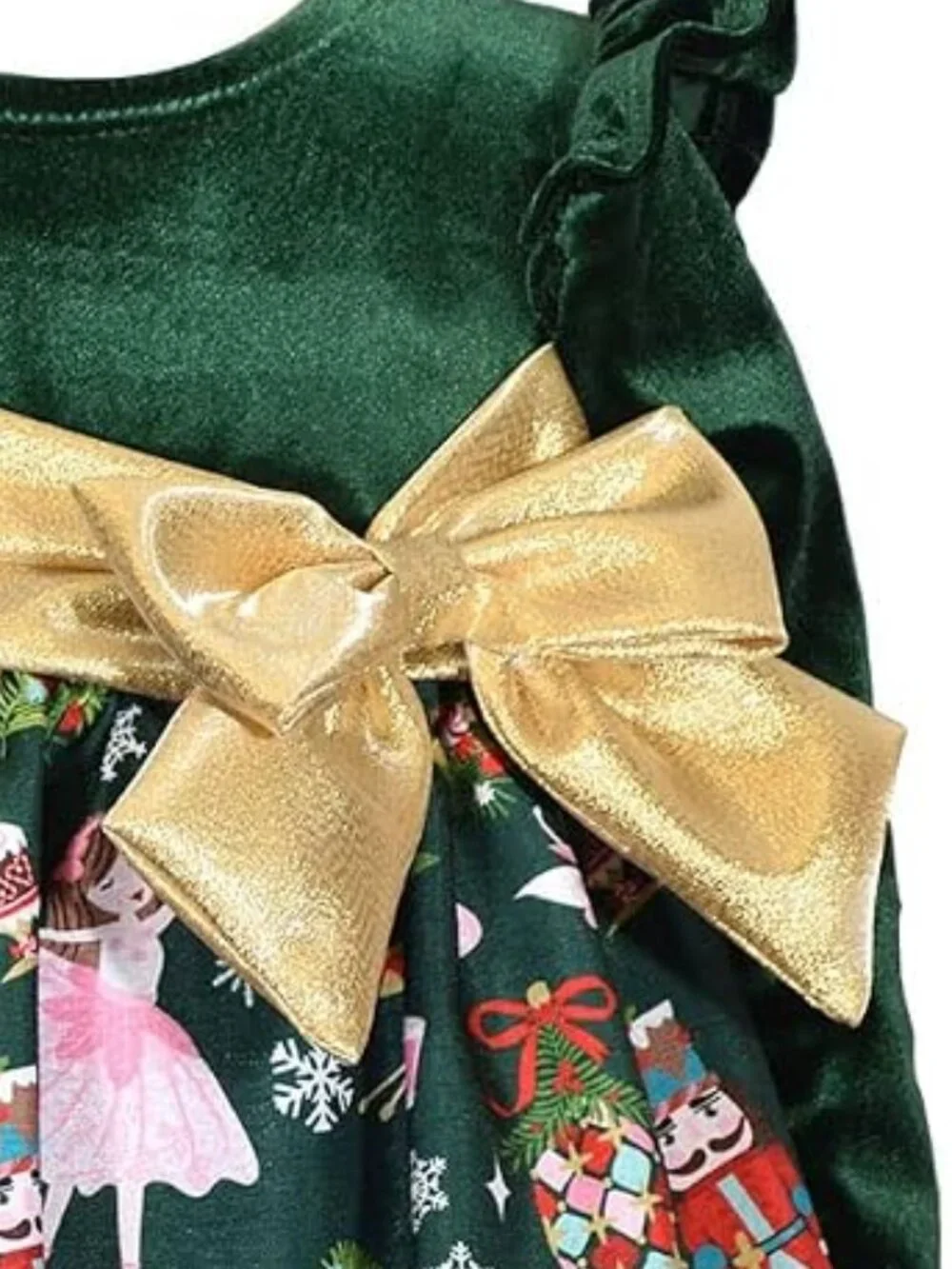Bonnie Jean Girls Christmas Holiday Special Occasion Party Nutcracker Dress